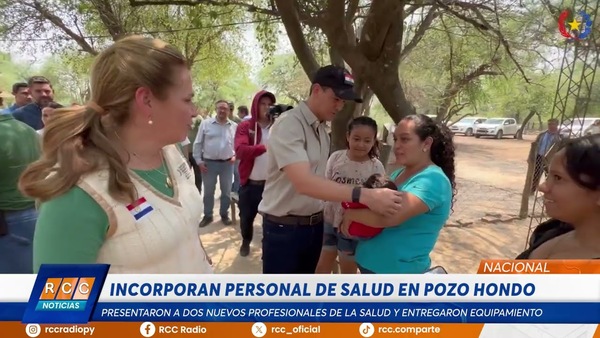 Video: Incorporan dos profesionales y equipamiento médico en Pozo Hondo para fortalecimiento sanitario
