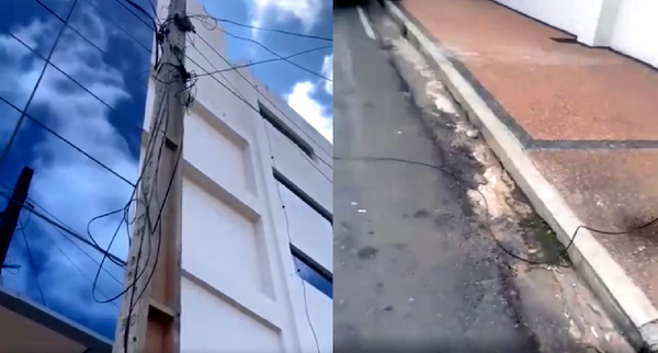 Joven clama justicia tras perder una pierna en un accidente por un cable suelto - Noticiero Paraguay