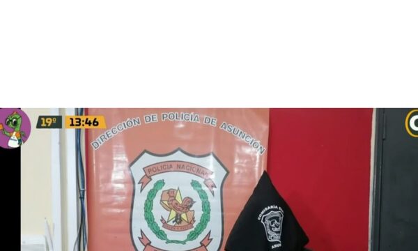 (VIDEO)Detienen a una madre por intoxicar a sus hijos de 3 y 10 años con cocaína en Asunción