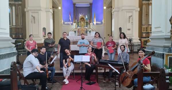 La Nación / Sonidos de Paraqvaria estrena obra en iglesia de la Encarnación