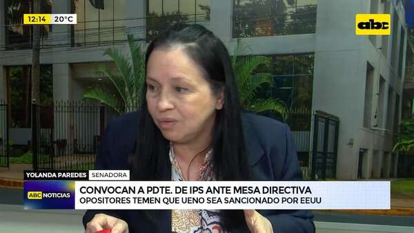 Video: Piden convocar a titular de IPS ante mesa directiva - ABC Noticias - ABC Color
