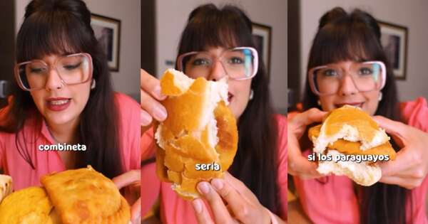 La Nación / Tiktoker argentina no ve “tan descabellada” la idea de la empanada con pan
