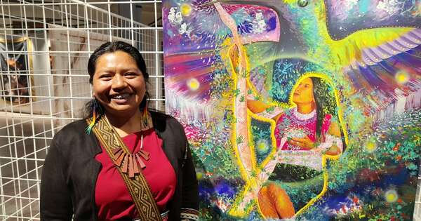 La Nación / Eliana Muchachasoy, el arte como territorio de resistencia