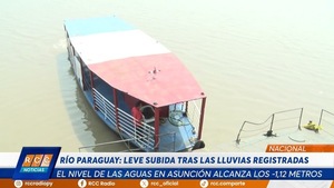 Video: El nivel del río Paraguay continúa en ascenso tras días de lluvias