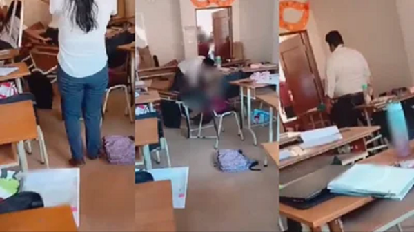 Estudiante es asesinada por su novio frente a sus compañeros en el salón de clases - Noticiero Paraguay