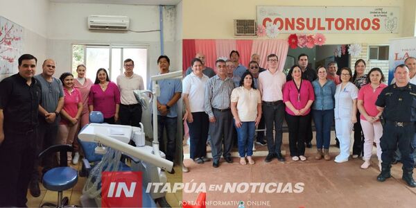 USF DE LA PAZ RECIBIÓ SILLA ODONTOLÓGICA - Itapúa Noticias
