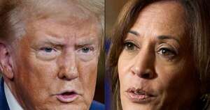 La Nación / Trump y Harris batallan por votos