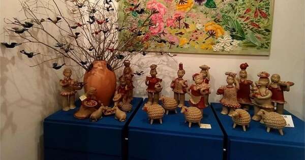 La Nación / Arte navideño en Areguá