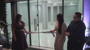 Inauguración de obras del edificio Ezequiel II