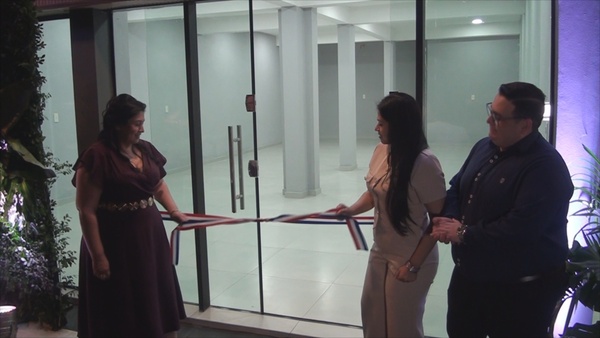 Inauguración de obras del edificio Ezequiel II