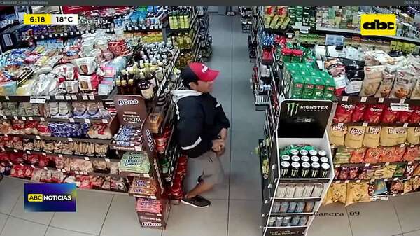 Video: Detenido tras varios robos a minimercados - ABC Noticias - ABC Color