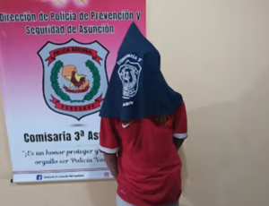 Detienen a hombre tras intento de robo en Asunción