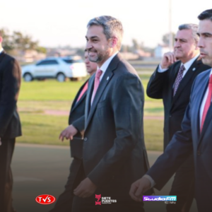 Mario Abdo Benítez apuesta por Santiago Peña y rechaza alianza con Horacio Cartes - TVS