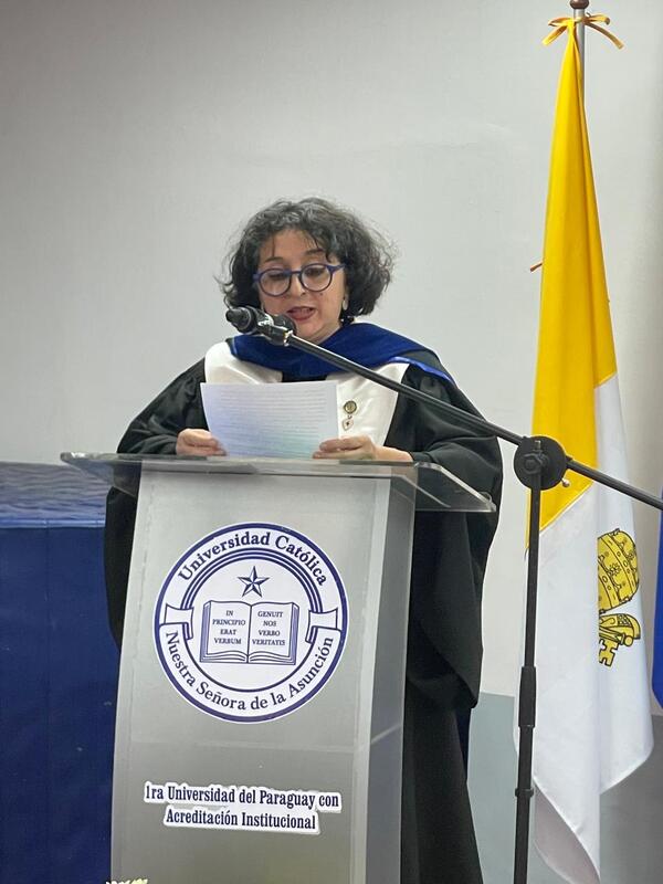 Pionera y colaboradora del primer doctorado de enfermería en Paraguay - Portal Digital Cáritas Universidad Católica