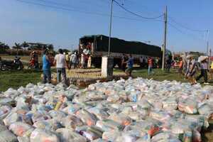 Yacyretá se prepara para la entrega de víveres a pescadores durante la veda