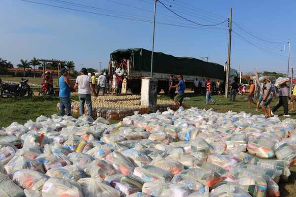 Yacyretá se prepara para la entrega de víveres a pescadores durante la veda