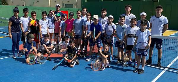 Incentivan la práctica del tenis en Concepción - Nacionales - ABC Color