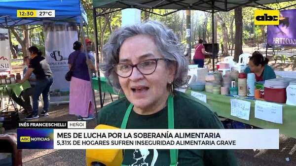 “Karu soberano”: pelean por una alimentación más nutritiva y orgánica - ABC Noticias - ABC Color