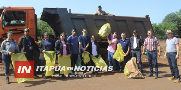 MINGA AMBIENTAL MOVILIZÓ A NUEVA ALBORADA EN EXITOSA JORNADA DE LIMPIEZA COMUNITARIA - Itapúa Noticias