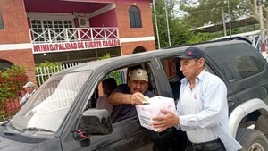 En Casado realizan colecta para un enfermo cardiaco