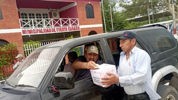 En Casado realizan colecta para un enfermo cardiaco