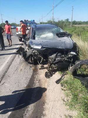 Video: grave accidente en la ruta PY19 deja a una mujer gravemente herida - Policiales - ABC Color