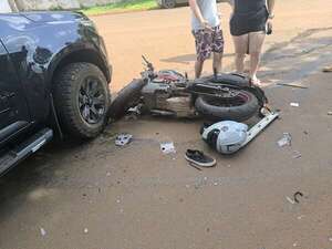 Motociclista fallece en accidente ocurrido en Santa Rita - ABC en el Este - ABC Color