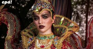 ¡Mitológico! Sharon subirá al escenario del Miss Grand International vestida de Teju Jagua