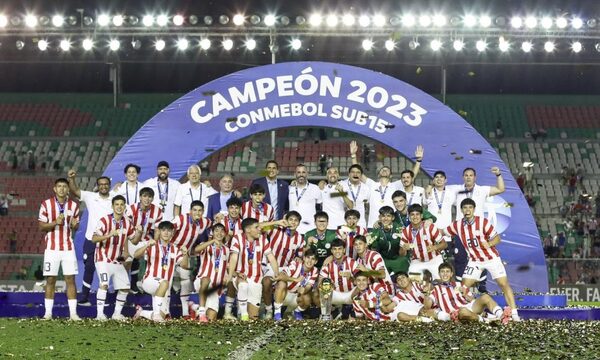 Paraguay es campeón sudamericano sub 15