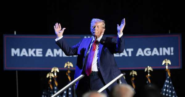 La Nación / Harris y Trump se rodean de famosos