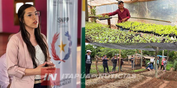 MESA DE PROTECCIÓN SOCIAL: SNPP IMPULSA CURSOS DE HORTICULTURA EN DISTRITOS DE ITAPÚA - Itapúa Noticias