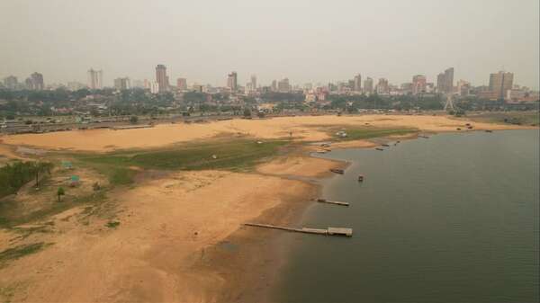 Después de días de leve mejoría, río Paraguay vuelve a bajar - Clima - ABC Color