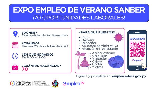 Expo Empleo de Verano en San Bernardino - ADN Digital