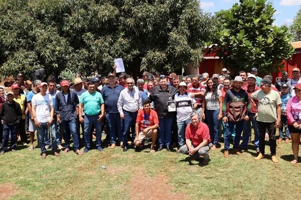 Indert retomará trabajos de titulación de tierras en Colonia Santa Teresa de Aba'i - .::Agencia IP::.