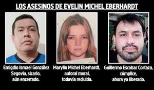 Uno de los asesinos de Evelin Michel salió en libertad tras el tercer juicio oral - Policiales - ABC Color