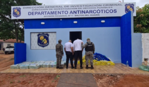 Interceptan ómnibus con marihuana en Corpus Christi
