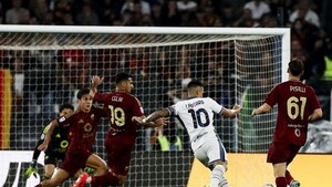 Lautaro Martínez impera en Roma