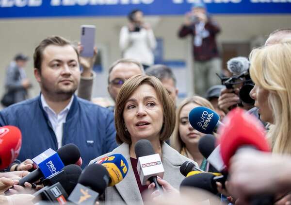 Presidenta saliente Maia Sandu encabeza elecciones en primera vuelta en Moldavia - Mundo - ABC Color