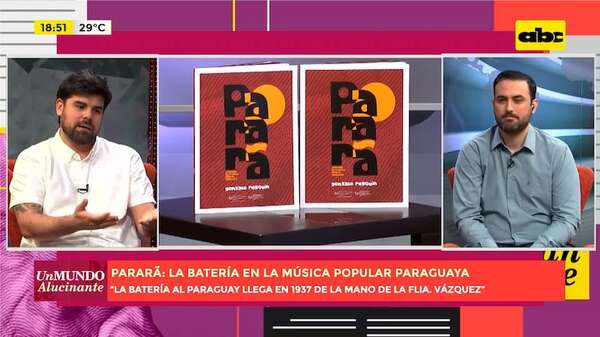 “Pararã”: material didáctico que explora la historia de la batería en Paraguay - Un Mundo Alucinante - ABC Color