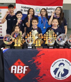 Renata e Iván son de Oro y el Team Paraguay es tercero en Continental Escolar de Ajedrez
