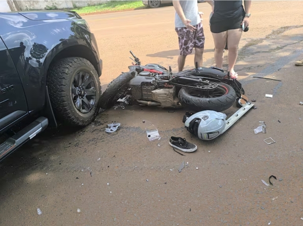 Motociclista fallece en accidente ocurrido en Santa Rita - Noticiero Paraguay