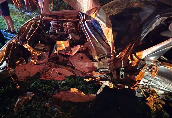 Grave accidente de tránsito en Edelira deja a dos conductores heridos