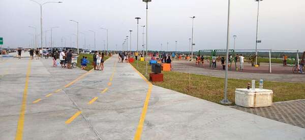Costanera Sur: dejadez total a pocos meses de su inauguración - Nacionales - ABC Color