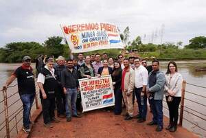Anuncian puente para la Colonia Pengo en Alto Paraná