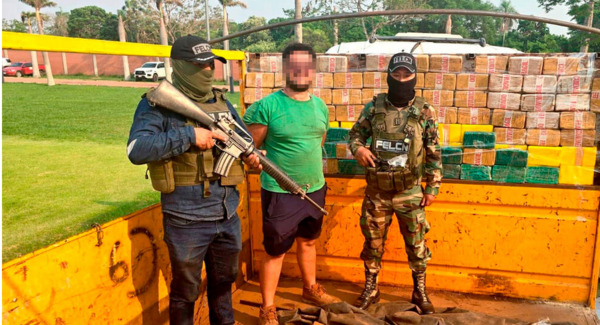 Paraguayo fue detenido en Bolivia con un cargamento de más de 100 kilos de cocaína - ADN Digital