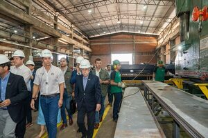 Empresa inaugura nueva planta para elaborar chapas termoacústicas en Mariano Roque Alonso - .::Agencia IP::.
