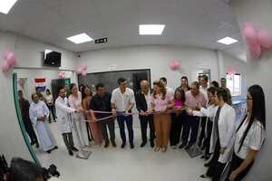 El presidente Peña inauguró obras que triplican la capacidad de atención oncológica en Villa Hayes • PARAGUAY TV
