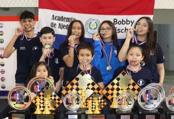 Team Paraguay consigue tercera colocación en Continental Escolar de Ajedrez - ADN Digital
