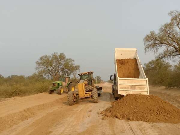 Pilcomayo: intervienen caminos tras reclamo de pobladores - Noticias del Chaco - ABC Color