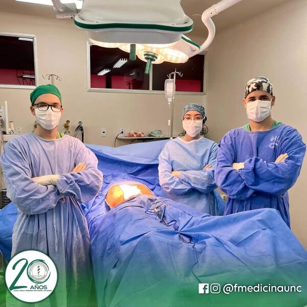 Estudiantes de Medicina de la UNC realizan movilidad internacional en Brasil